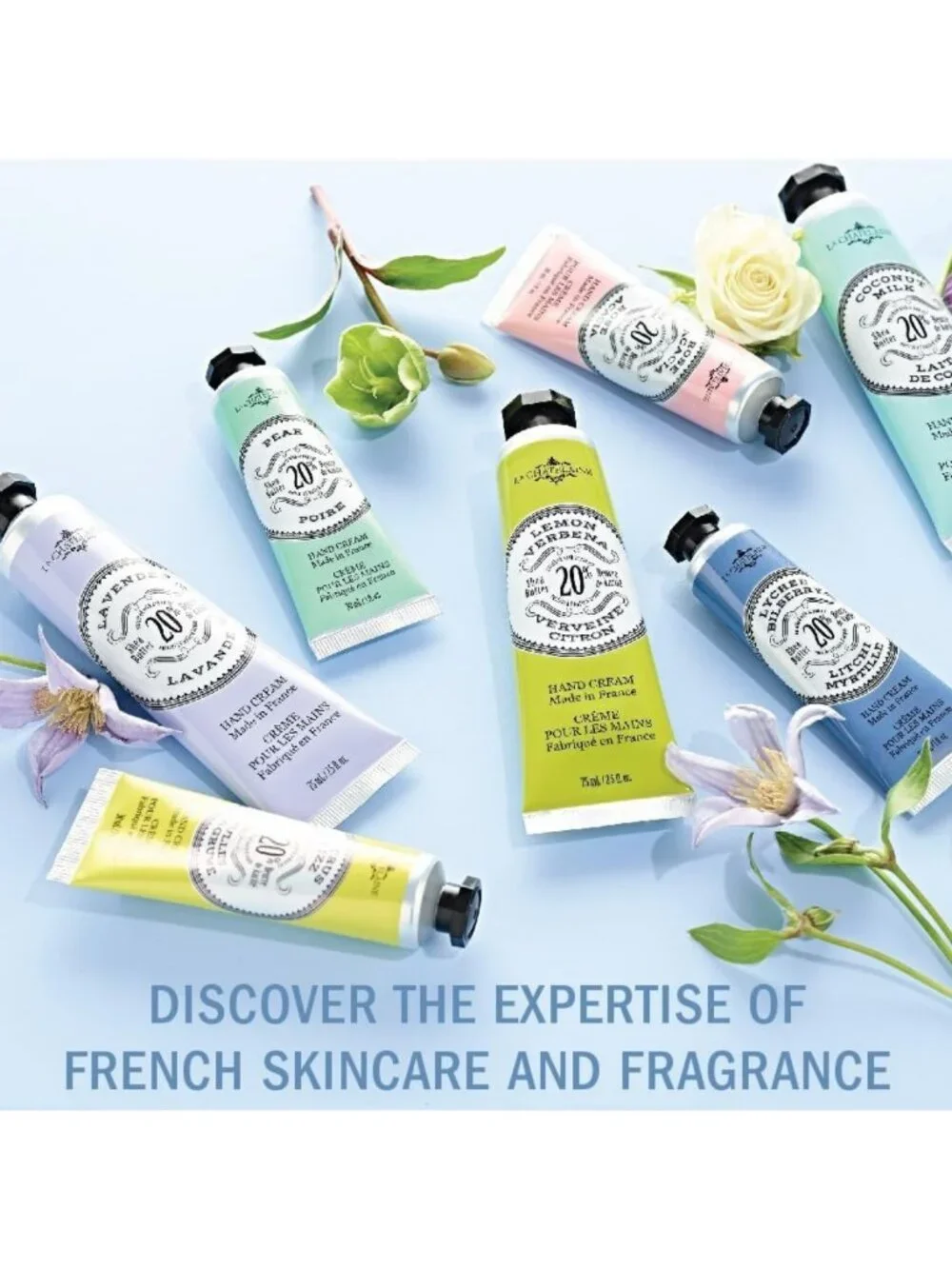 Natural Hand Cream Trio Gift Set - Organic Shea Butter, Perfect for Mom, 3